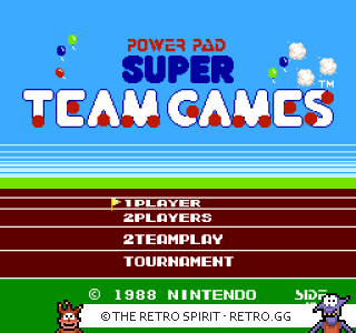 Game screenshot of Super Team Games