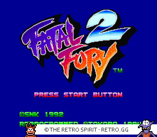 Game screenshot of Fatal Fury 2