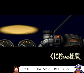 Game screenshot of Shin Nekketsu Kōha: Kunio-tachi no Banka