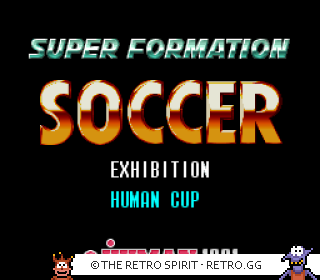 Game screenshot of Super Formation Soccer 94