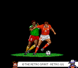 Game screenshot of Super Formation Soccer II