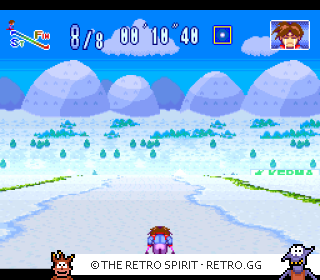 Game screenshot of Waku Waku Ski Wonder Spur
