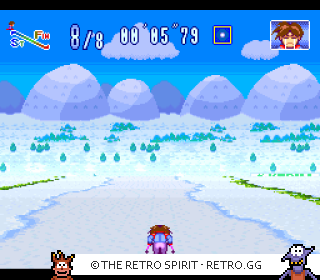 Game screenshot of Waku Waku Ski Wonder Spur