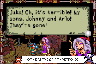 Game screenshot of Juka and the Monophonic Menace