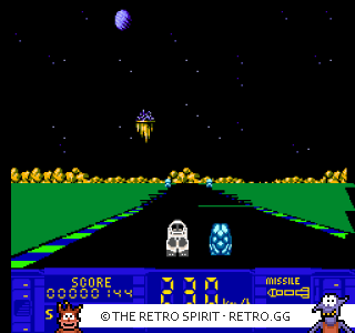 Game screenshot of Astro Fang: Super Machine