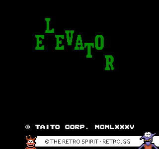 Game screenshot of Elevator Action