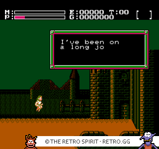Game screenshot of Faxanadu