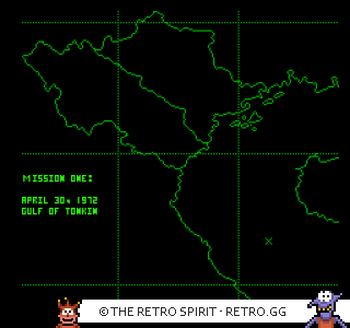 Game screenshot of Flight of the Intruder