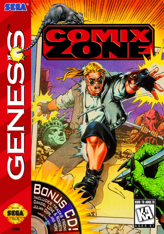 Game cover for Comix Zone