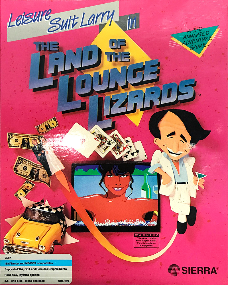 Game cover for Leisure Suit Larry in the Land of the Lounge Lizards